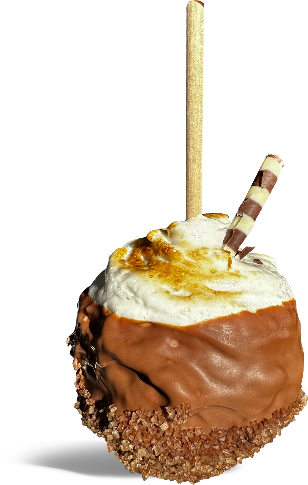 Hot Chocolate Caramel Apple